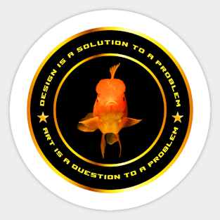 Smart Goldfish Sticker